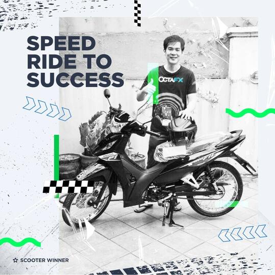 Trading dan Menangkan Hadiah Sepeda Motor Setiap Minggu. Gabung Sekarang!