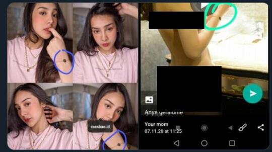 Usai Jessica Iskandar, Foto Syur Cewek Diduga Mirip Anya Geraldine Beredar