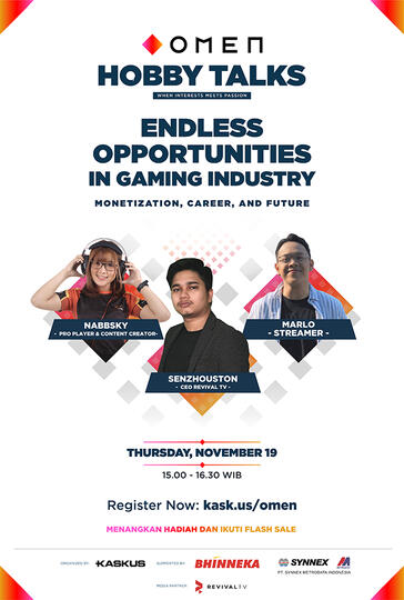 HobbyTalks Edisi Ngobrolin Peluang di Industri Game, Tonton Gan!