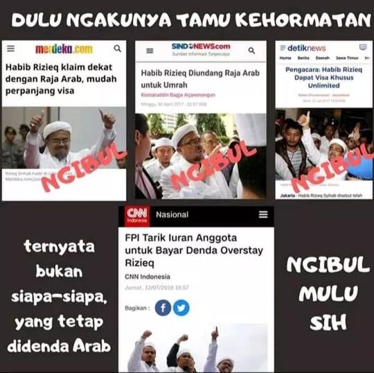 Habib Rizieq Ungkap Arab Saudi Minta Maaf ke Dirinya saat Akan Pulang