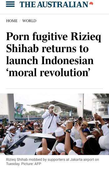 Buat yang Meragukan, Ini Silsilah Habib Rizieq hingga ke Baginda Rasulullah