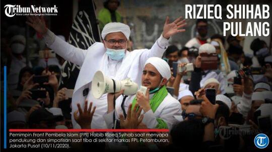 Riziqh Shihab Pulang Rizieq Shihab Singgung Denny Siregar, Abu Janda hingga Ade ....