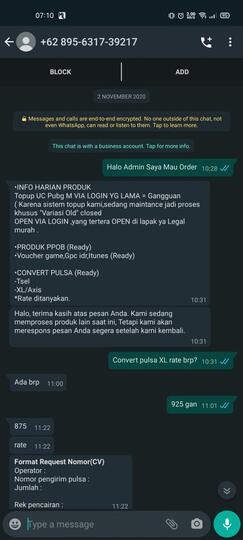 Laporan Thread/Posting Bermasalah di FJB (Semua Kategori)