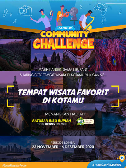 Travellers Ayo Ikutan Community Challenge Tempat Wisata Disekitarmu