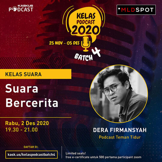 Mari Belajar Teknik Vokal Sebelum Bikin Podcast, Join Kelasnya Disini. GRATIS!