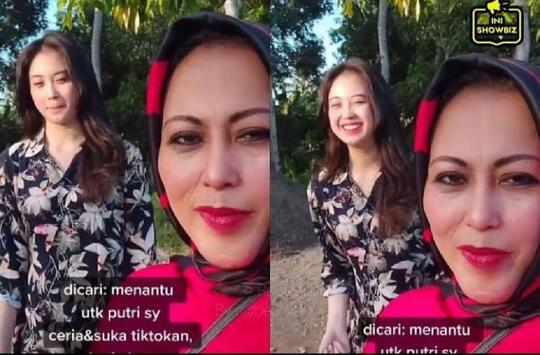 Viral! Emak-emak Mencari Menantu Anaknya Cantik, Ada yang Mau Daftar?