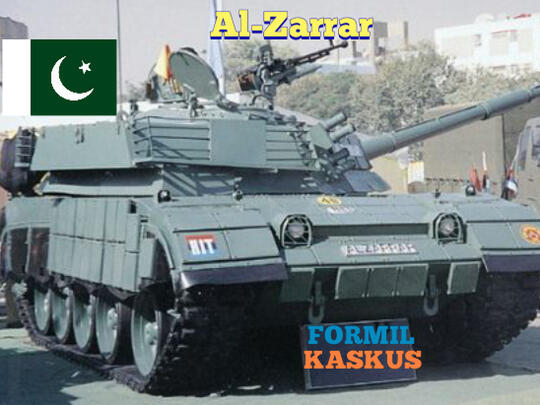 MBT Al-Zarrar, Tank Buatan China yang Berhasil Dimodernisasi Oleh Pakistan