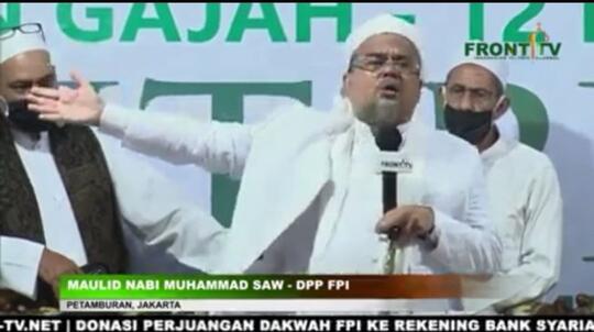 Habib Rizieq Jatuh Sakit karena Dipeluk dan Diciumi, Dirawat di RS Bogor