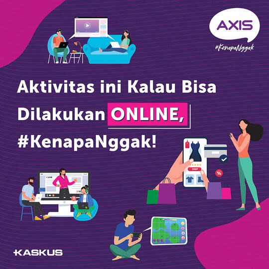 #KenapaNggak, 5 Kegiatan ini Sekarang Bisa Dilakukan Secara Online
