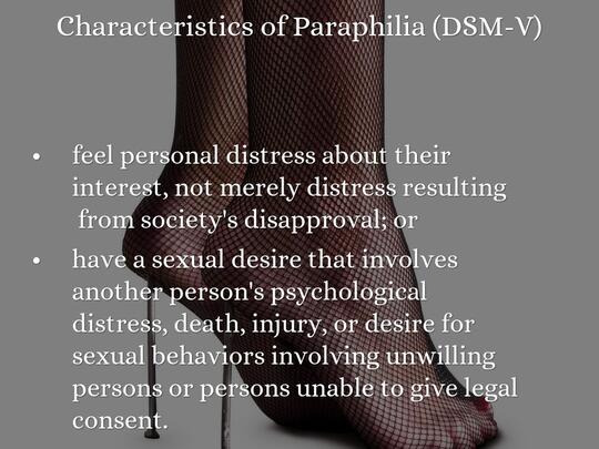 Sekilas Tentang Paraphilia; Kelainan Seksual yang Irasional