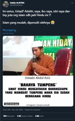 Ceramah 'Tumpeng Ajaran Hindu' Viral, Tanggapan Anak Jokowi Malah Begini