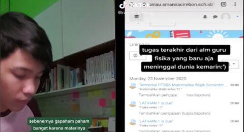 Viral Siswa Tetap Kerjakan PR Guru yang Baru Saja Wafat, Publik Terenyuh