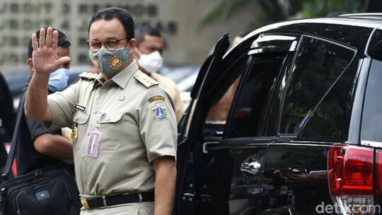 Anies: Saya Umumkan Positif COVID, Seperti Kebijakan DKI yang Transparan