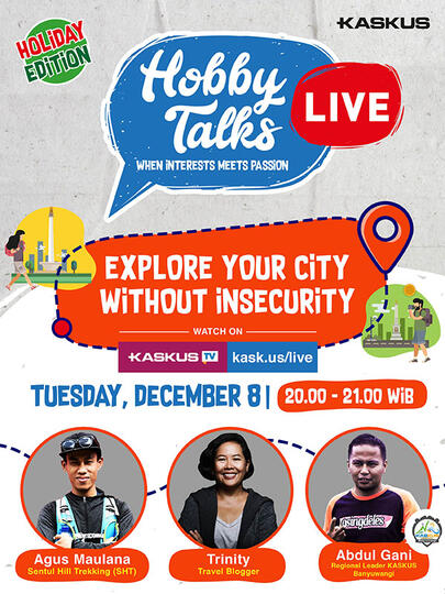 Travelling Aman Nyaman Berkesan? Cuma Ada di Hobby Talks