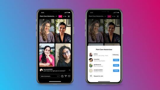 Instagram Rilis Fitur Baru, Live IG Sekarang Bisa dengan 4 Akun Sekaligus