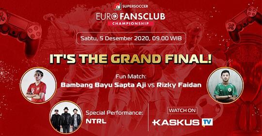 18 Komunitas Berebut Gelar Juara di Euro Fans Club Championship PES 2020!