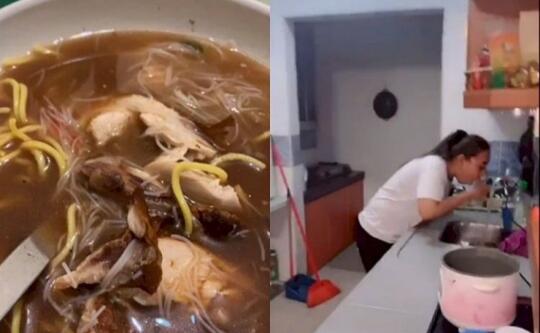 Ngeri, Perempuan Ini Muntah Saat Makan karena Temukan Hal Tak Lazim Dalam Botol Kecap