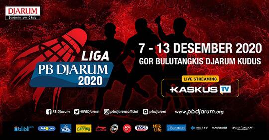 Obatin Kangen Nonton Pertandingan Bulu Tangkis di Liga PB Djarum 2020
