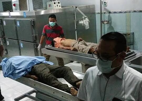 ...6 Jenazah Anggota FPI yg Ditembak Polisi, Berlumuran Darah, Wajah Penuh Luka Lebam