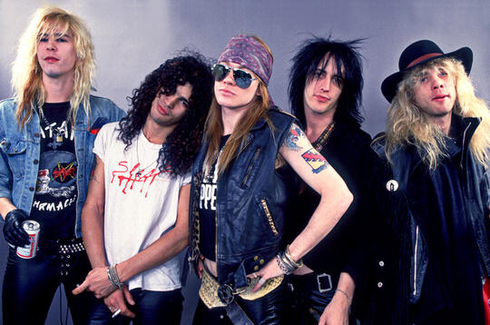 Fakta Sejarah Terbentuknya Band Rock Guns N’ Roses