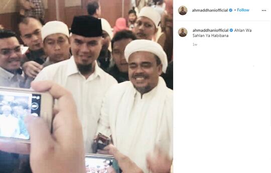 Sentil Penghina Habib Rizieq Shihab, Ahmad Dhani: Mereka Stres