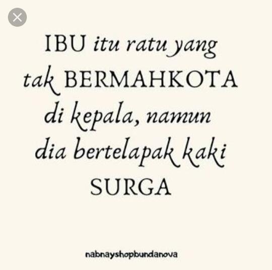 Ibu, Bidadari tak Bersayap, Namun Berhati Malaikat
