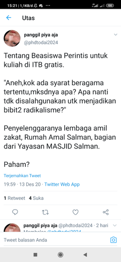Beasiswa Kuliah di ITB Harus Beragama Islam? Diskriminatif? Cek Fakta Dulu!