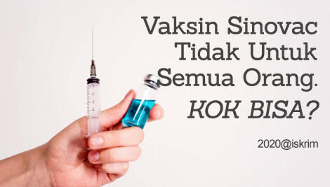 Vaksin Corona, Sinovac Jadi Andalan Tapi Pemerintah Tak Bisa Memaksa Tipe Orang Ini