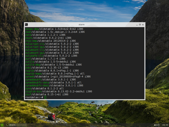 Review linux slax 9.1.1