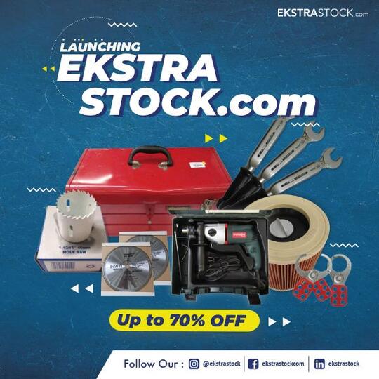 Diskon Alat Industri Setiap Hari di Ekstrastock