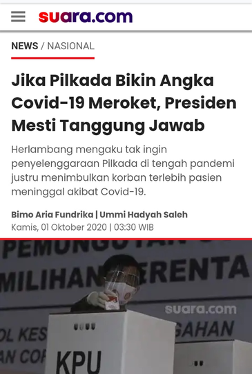 Epidemiologi Sebut Pilkada Penyebab Kasus Covid-19 di Makassar Meningkat