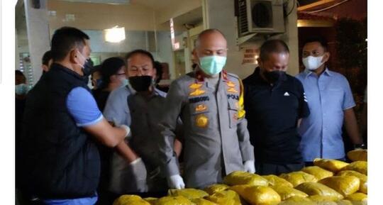 Ada Kode 555, 201 Kilogram Sabu yg Disita di Petamburan dari Timur Tengah