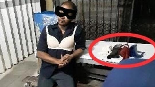 Warga Mengamankan Seorang Pria Maling Pakaian Dalam Wanita, Gangguan Fetishm?
