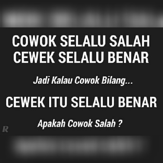Wanita Tak Pernah Salah? Itu Mitos!