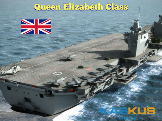 Queen Elizabeth Class, Wujud Superioritas Inggris di Lautan