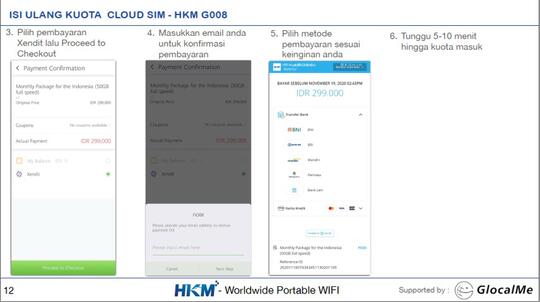 [REVIEW] mifi modem wifi HKM GlocalMe G008 ngenet ga ribet di mana pun seluruh dunia!