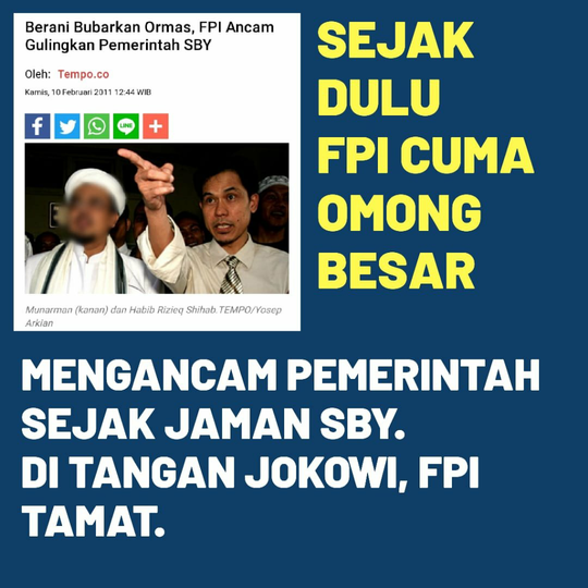 Kritik Pembubaran FPI, #TenggelamkanDemokrat Jadi Trending Topic