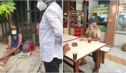 Settingan atau Bukan? Ini Sosok Gelandangan yang Ditemui Mensos Risma