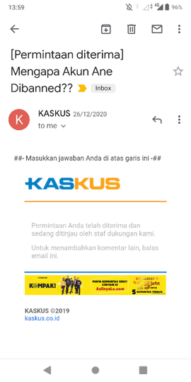 Surat Terbuka Untuk Manajemen Kaskus:11 Tahun Ngaskus, "Dipecat" H-1 Sebelum "Gajian"