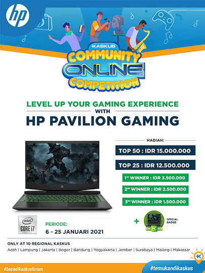 COC edisi Spesial HP Pavilion Gaming bareng 10 Regional KASKUS Gan..Yuk ikutan
