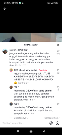 Cek Fakta, Vtube Aplikasi Tren Yang Jadi Ilegal