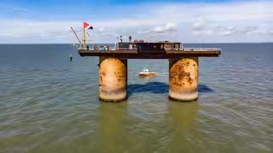 Sealand, Negara Paling Kecil di Dunia! Luasnya Hanya 550m² Loh
