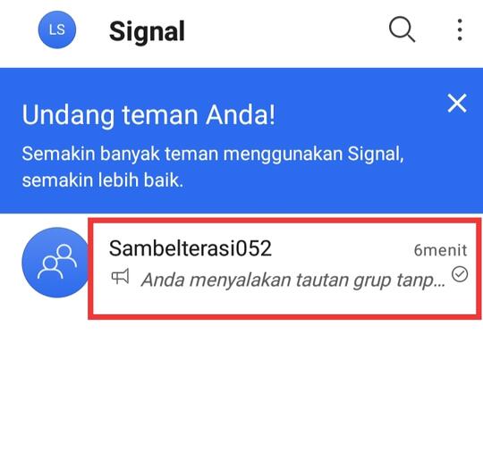 Begini Cara "Signal" Cepat Undang Anggota WhatsApp, Hanya Dengan Link