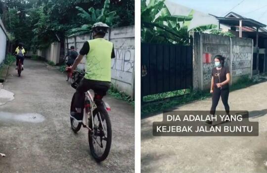 Heboh di Medsos Jalan Buntu Bikin Balik Arah, Ternyata Ada Ini di Ujung Jalan! Ngeri