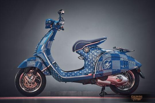 Cuman Ada Satu di Dunia, Vespa 946 Louis Vuitton Jadi Incaran Kolektor