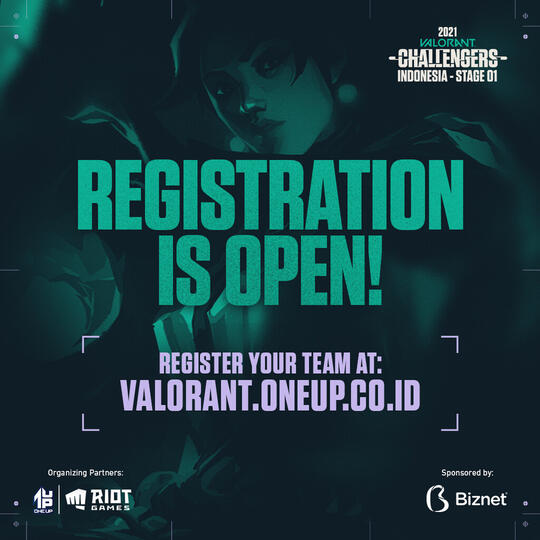 VALORANT Challengers Indonesia - Stage 01 Buka Pedaftaran