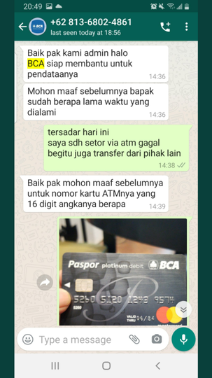 kebobrokan oknum staff legal bank BCA menyebabkan kerugian materi dan nama baik ane!!