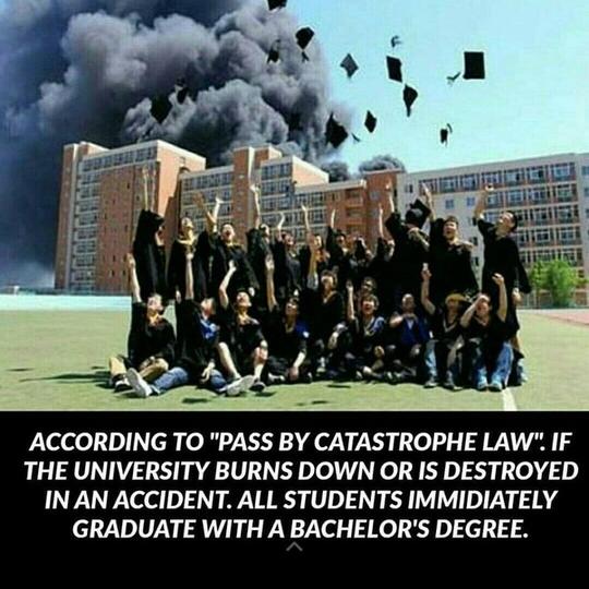 Pass By Catastrophe! Mitos Lulus Dengan Gelar Sarjana Tanpa Mengerjakan Skripsi!