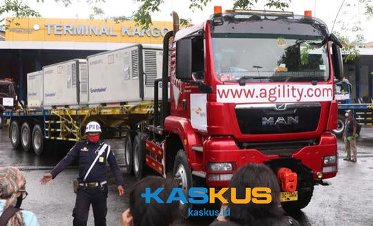 MAN TGS 40.440 6x6 - Truk yang Digunakan Untuk Mengangkut Vaksin Sinovac