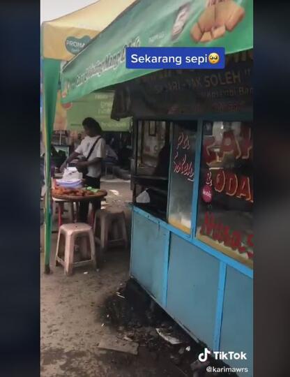 Miris, Kondisi Kini Warung Odading Mang Oleh Sepi Pembeli, Sudah Tak Laku?